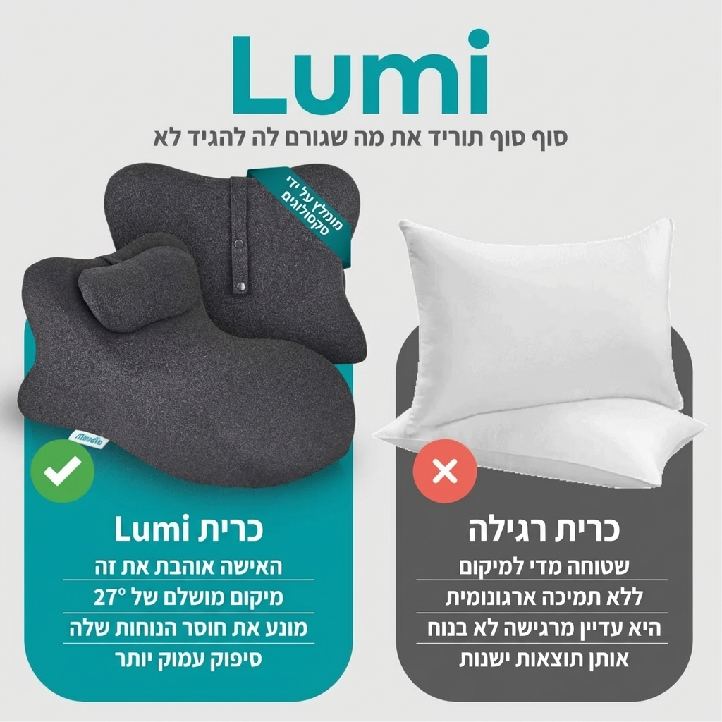 כרית תמיכה לאינטימיות Lumi™