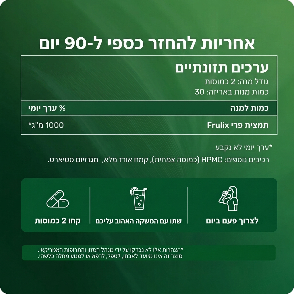קפסולות פירות-העל של Truvexa