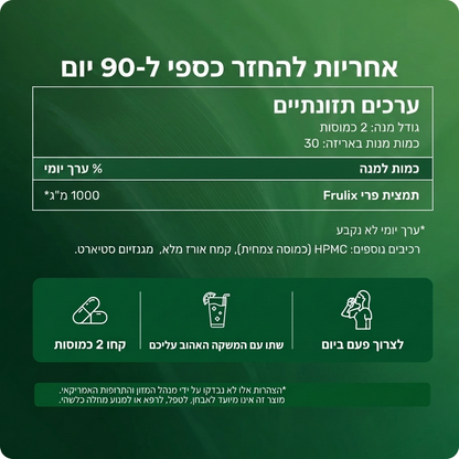 קפסולות פירות-העל של Truvexa