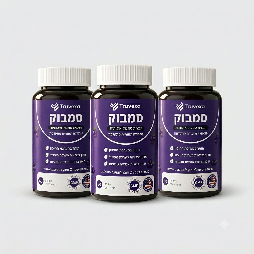 קומפלקס Truvexa לתמיכה בכליות עם סמבוק שחור, אבץ וויטמין C