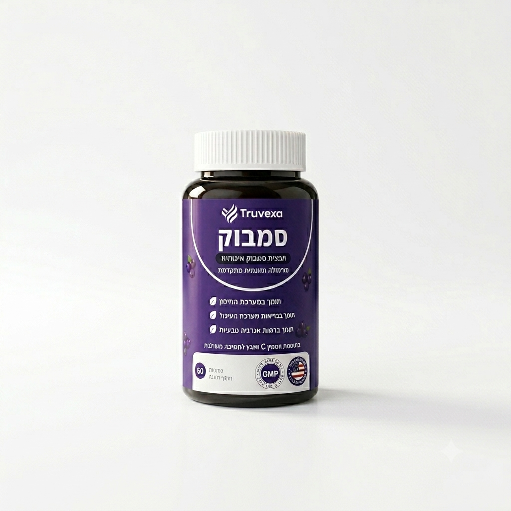 קומפלקס Truvexa לתמיכה בכליות עם סמבוק שחור, אבץ וויטמין C