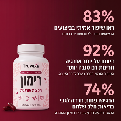 קפסולות רימון של Truvexa