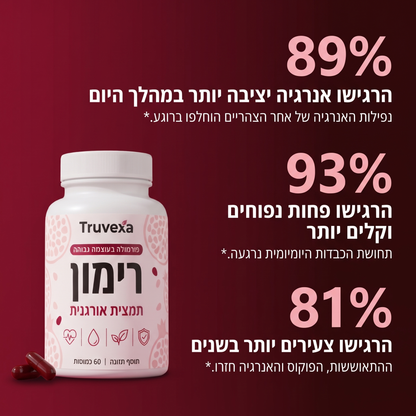 קפסולות רימון של Truvexa